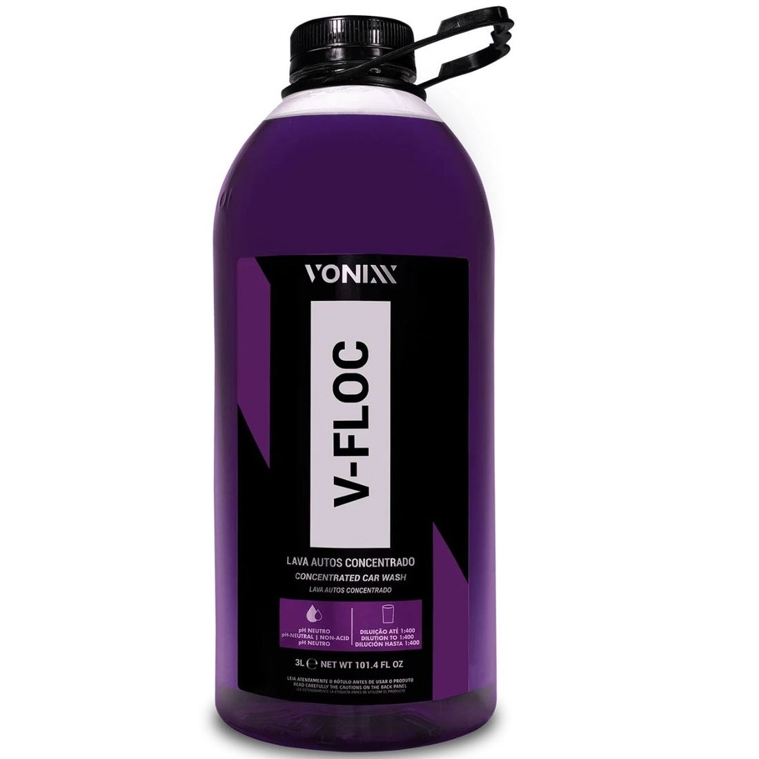 Lava Autos Concentrado Vonixx V-Floc 3L Lava Autos Concentrado Vonixx V-Floc 3L