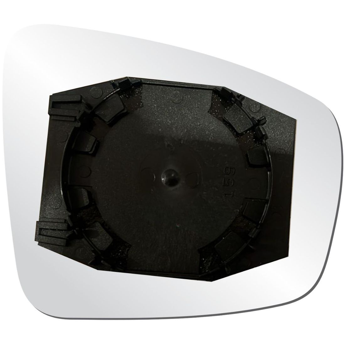 Lente Retrovisor Esquerdo Renault Kwid 2017 Em Diante