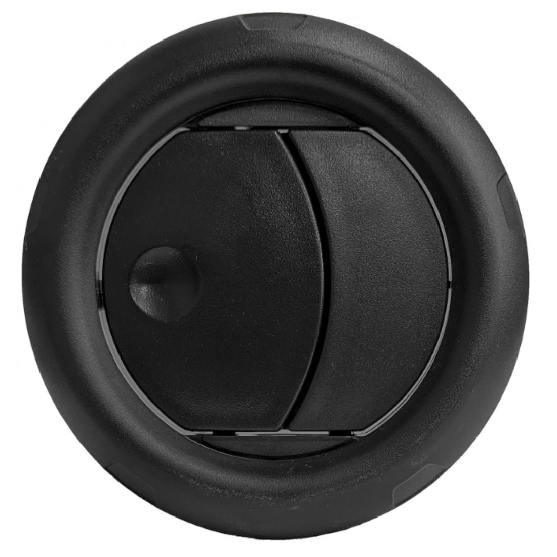 Difusor Ar Ford Fiesta 2008 a 2014 Aro Preto Central/Lateral