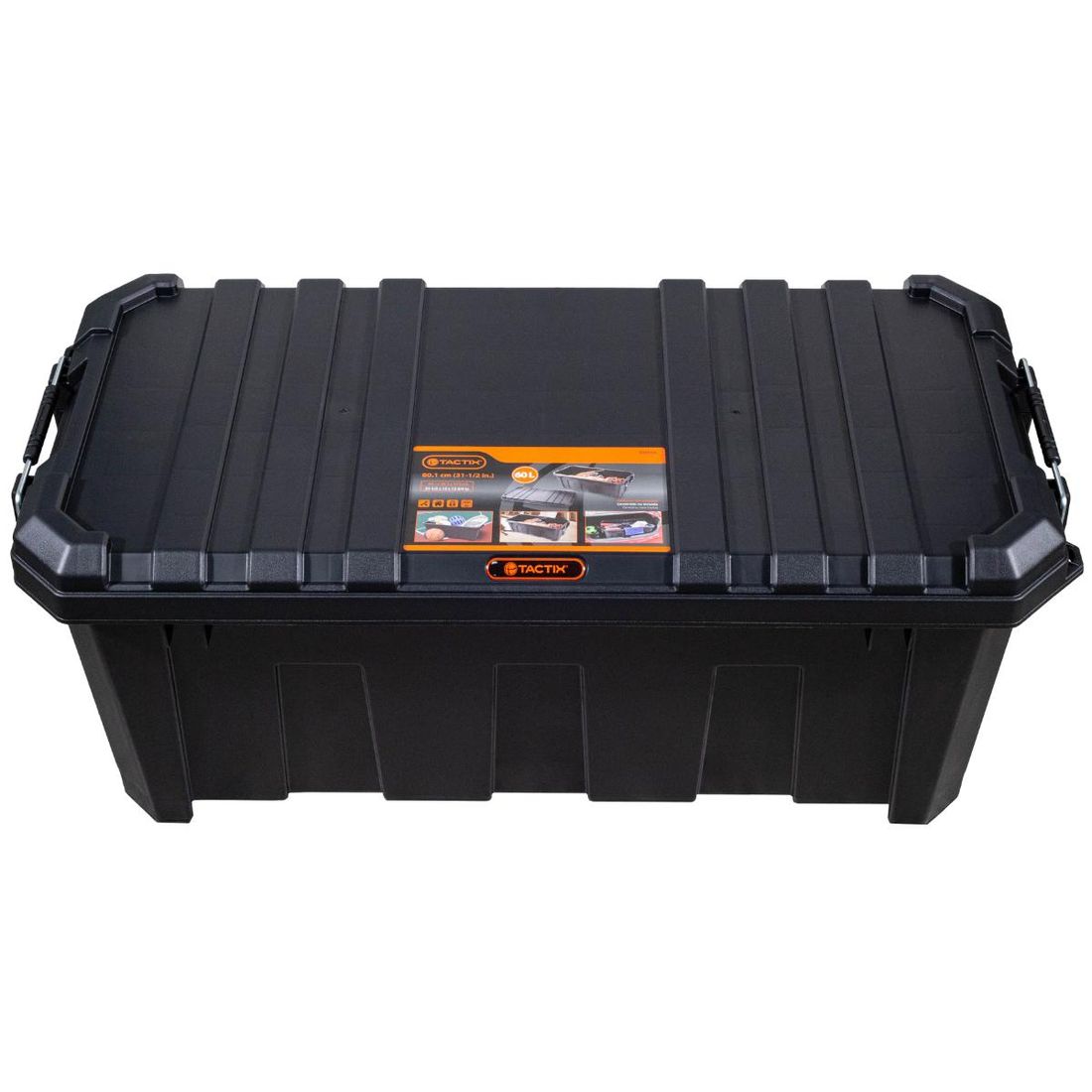 Caixa Organizadora Tactix 60L 800x380x320mm Caixa Organizadora Tactix 60L 800x380x320mm