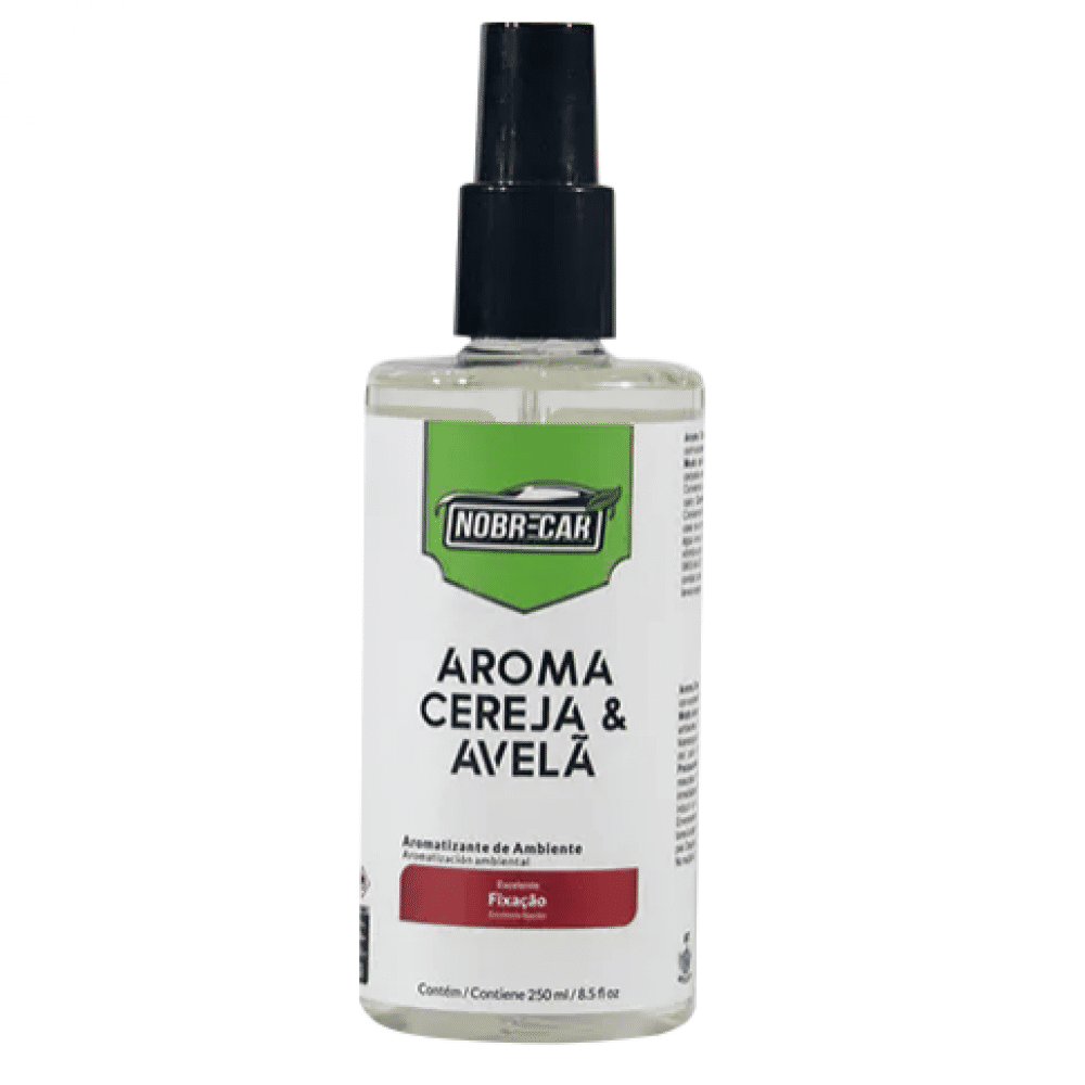 Odorizante Aroma Cereja & Avelã 250ml NobreCar 449 Odorizante Aroma Cereja & Avelã 250ml NobreCar 449