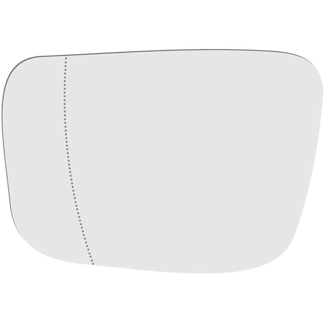 Lente Retrovisor Esquerdo Volvo XC60 (Asférico/Térmico)