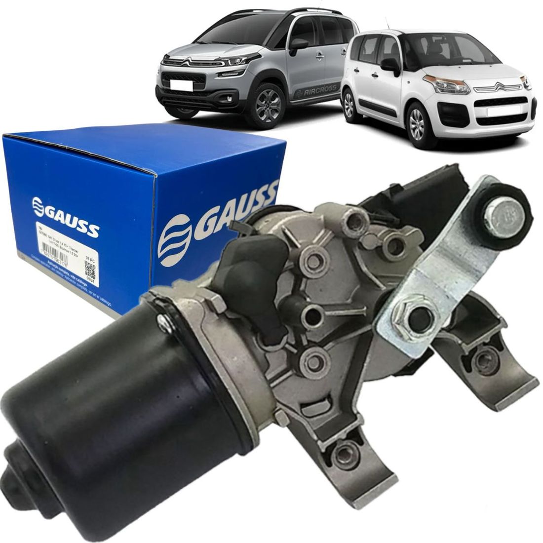 Motor Limpador Parabrisa Citroen Aircross e C3 Picasso 2010 a 2016