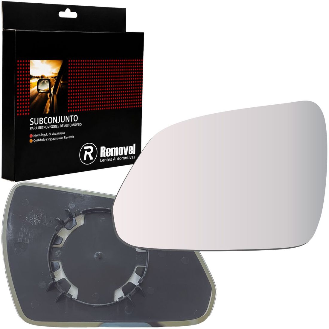 Lente Retrovisor Esquerdo Creta 2017 A 2021