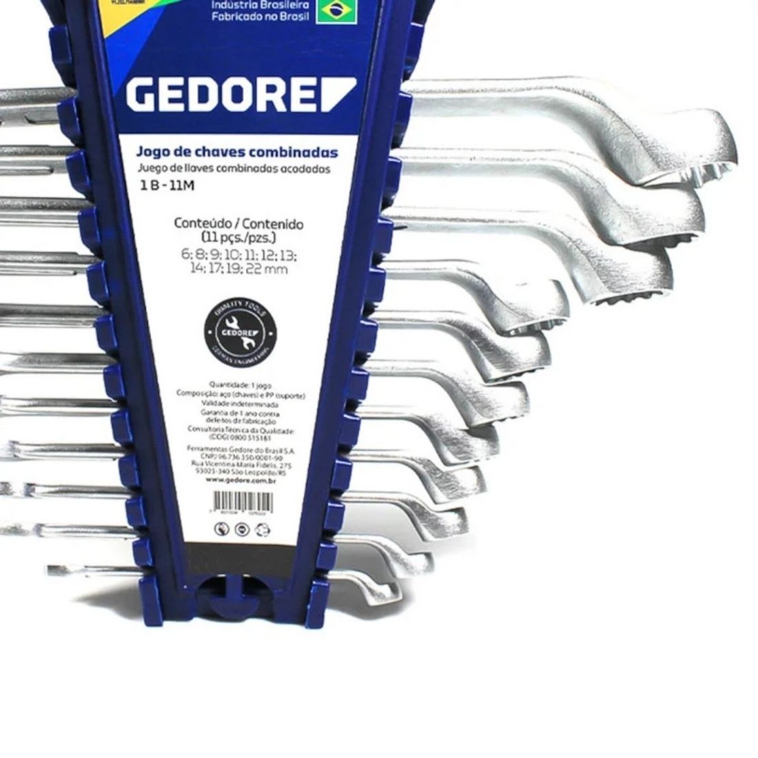 Jogo Chave Combinada Gedore 6-22mm 11 peças G 1B-11M