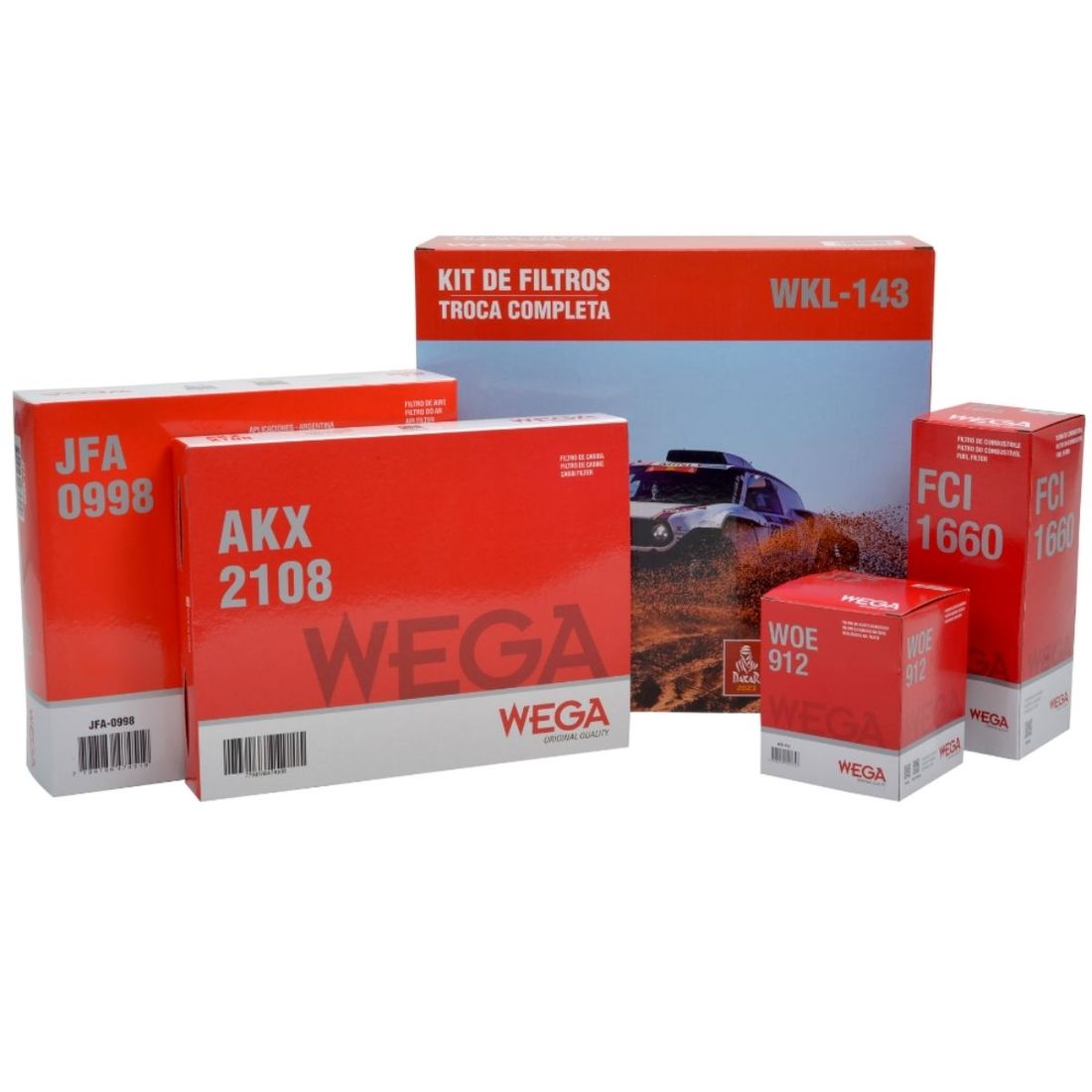 Kit Filtros Fiat  Fiat Toro 1.8 16v 15/21 Jeep Renegade 1.8 16v 15/22