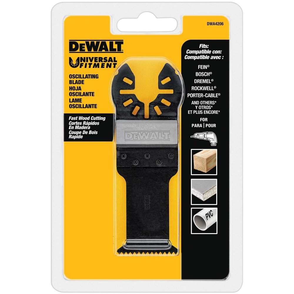 Lâmina Corte Rápido Madeira Com Multiferramenta DWA4206 DeWalt