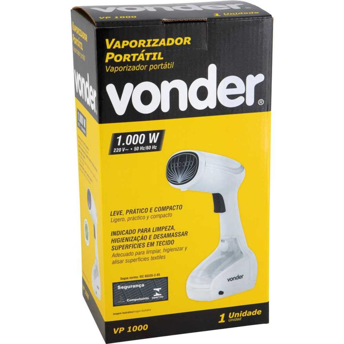Vaporizador Portátil Vonder 1000W 220V VP1000