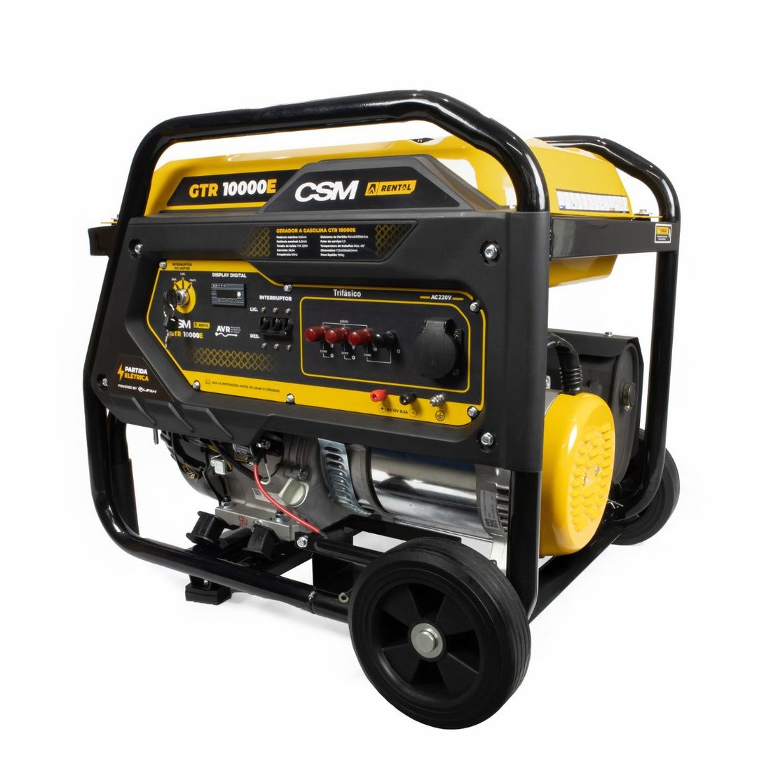 Gerador Gasolina 8,5kva Monofásico 110/220v Csm