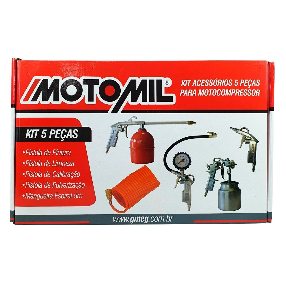 Kit Acessórios Motocompressor Motomil KIT MAM 5 peças