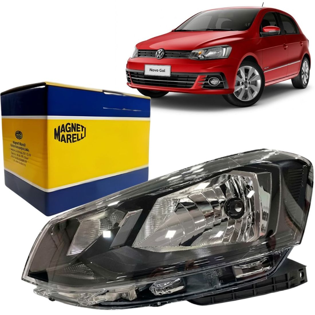 Farol Esquerdo Gol G7 2016 Até 2018 Marelli Farol Esquerdo Gol G7 2016 Até 2018 Marelli