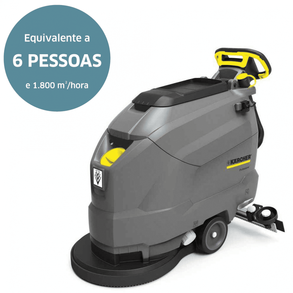 Limpadora e Secadora de Pisos 50L BD50/50 Karcher
