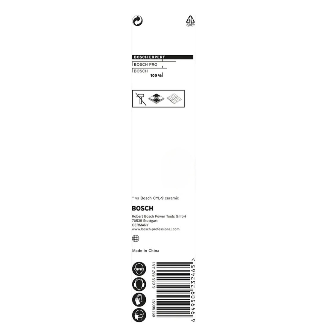 Broca Para Porcelanato HardCeramic 5x90mm Bosch