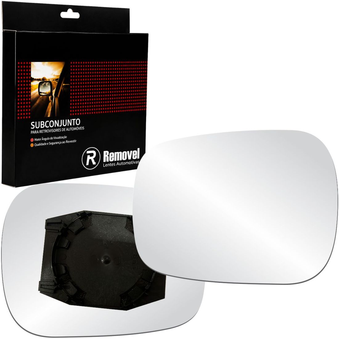 Lente Retrovisor Esquerdo Renault Kangoo 03/21