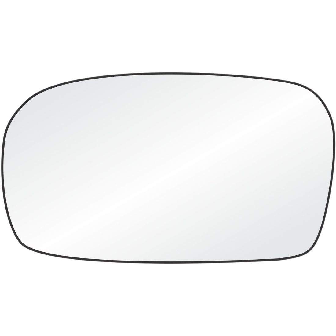 Lente Retrovisor Esquerdo Honda Civic 2002 A 2005