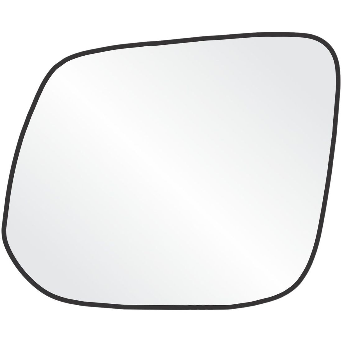 Lente Retrovisor Esquerdo GM S10 2012 Em Diante