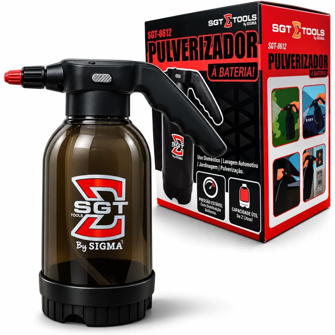 Pulverizador Bateria SGT-8612 Pulverizador Bateria SGT-8612
