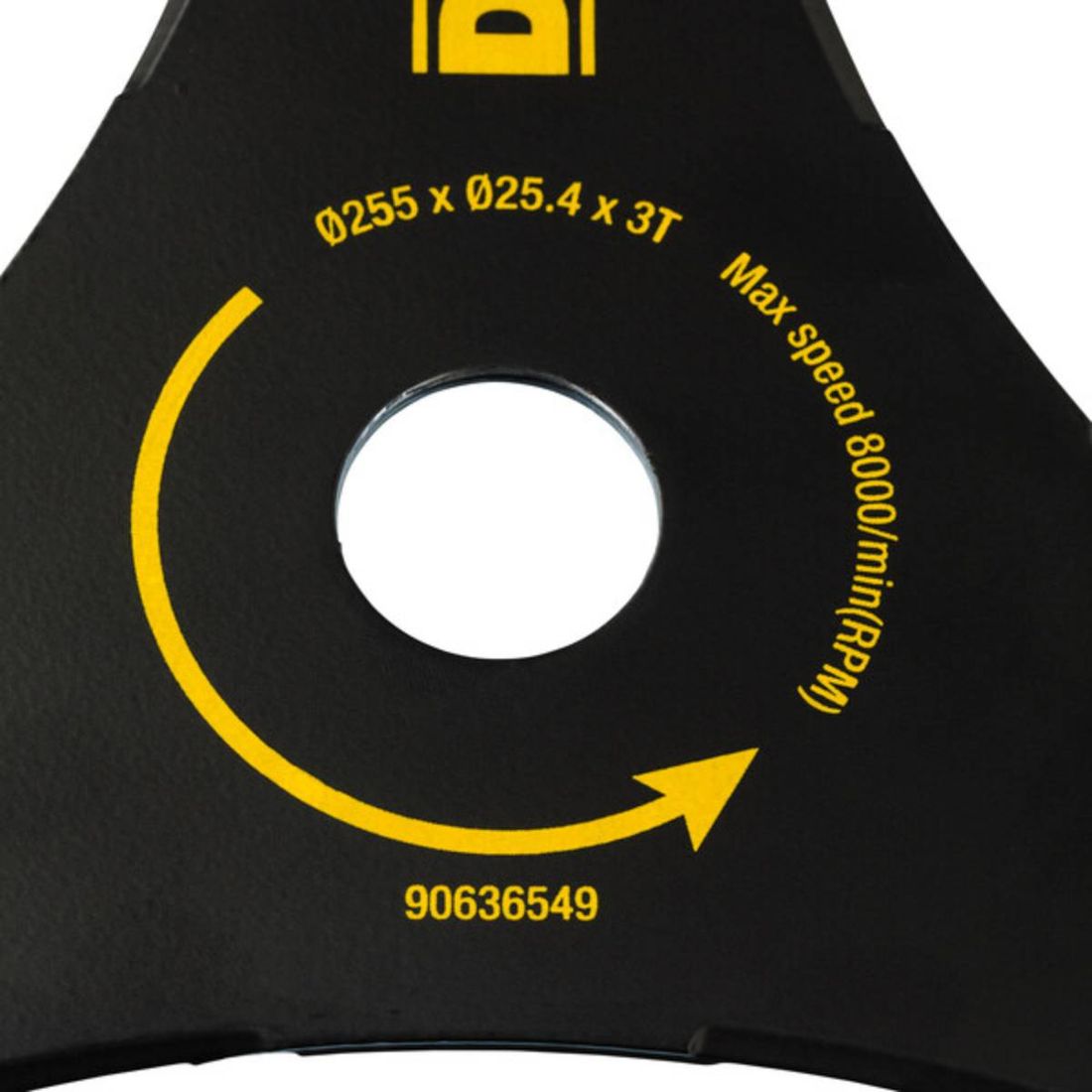 LÂMINA ROÇADEIRA 3 PONTAS TRI-BLADE 250MM DEWALT LÂMINA ROÇADEIRA 3 PONTAS TRI-BLADE 250MM DEWALT