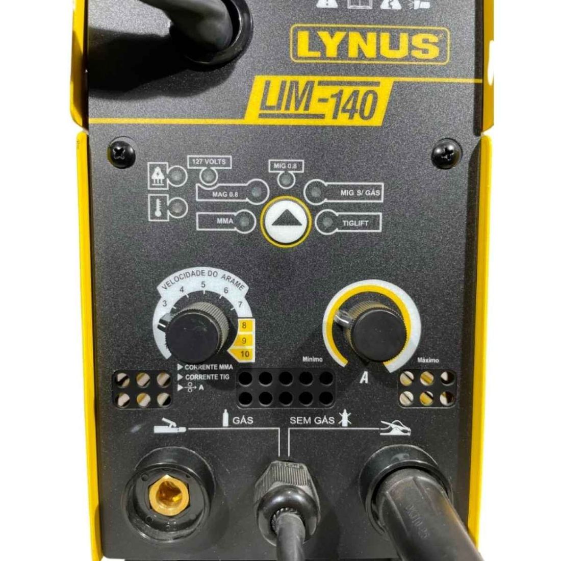 Inversor Solda Elétrica, Tig e MIG Com/Sem Gás 140A LIM-140 Lynus