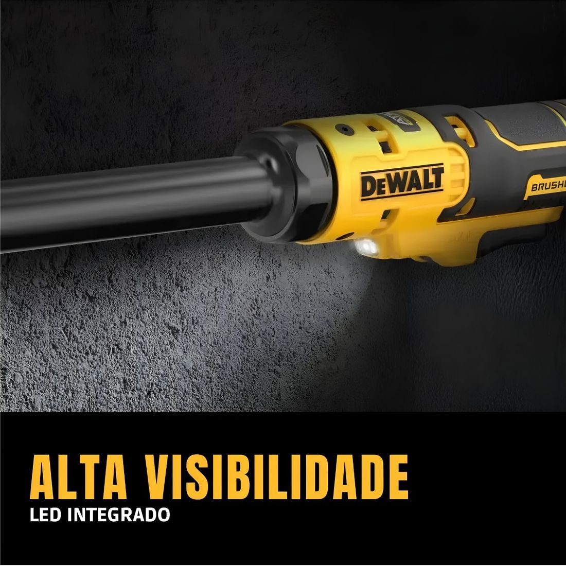 Chave Catraca Longa Atomic 20v DeWalt S/Bateria E Carregador Chave Catraca Longa Atomic 20v DeWalt S/Bateria E Carregador