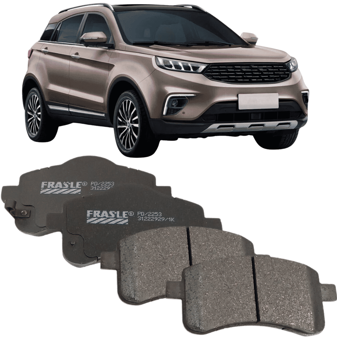 Pastilha Freio Dianteira Ford Territory 20/... Pastilha Freio Dianteira Ford Territory 20/...