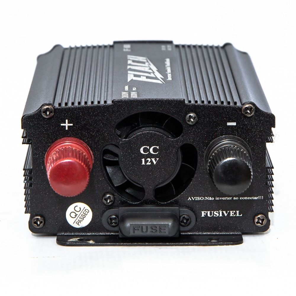 Inversor de Tensão 12/220V 300W Nominal IF600-1 Flach Inversor de Tensão 12/220V 300W Nominal IF600-1 Flach