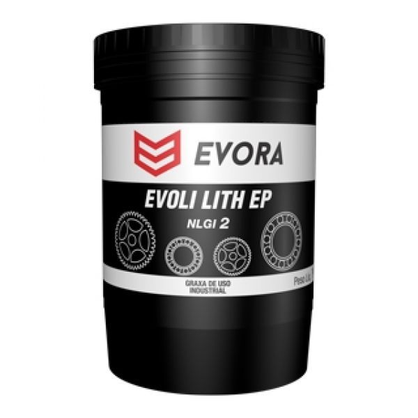 Graxa Amarela Evoli Lith EP NLGI 2 1Kg