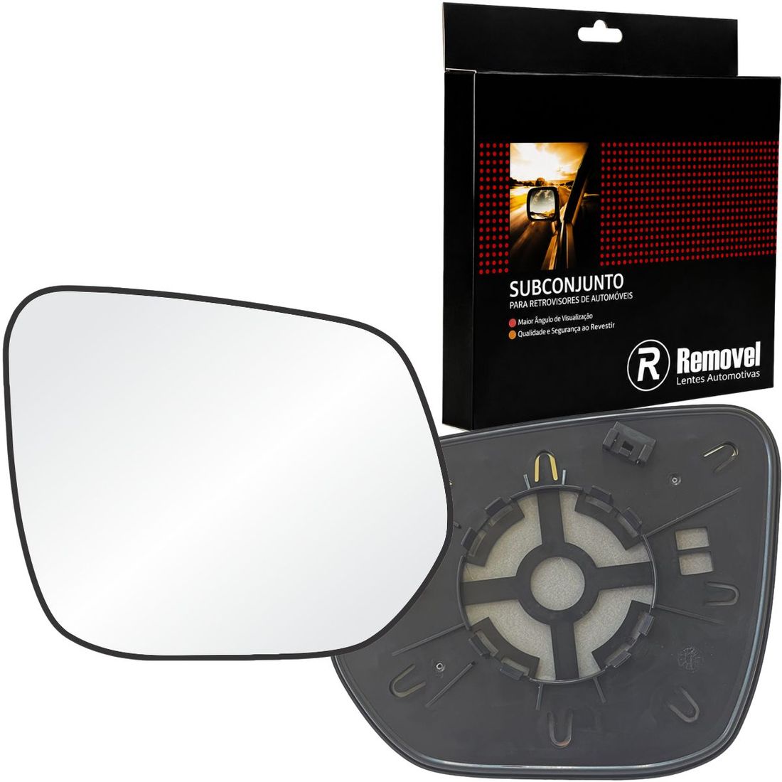 Lente Retrovisor Direito GM S10 2012 Em Diante (Modelo Metagal)