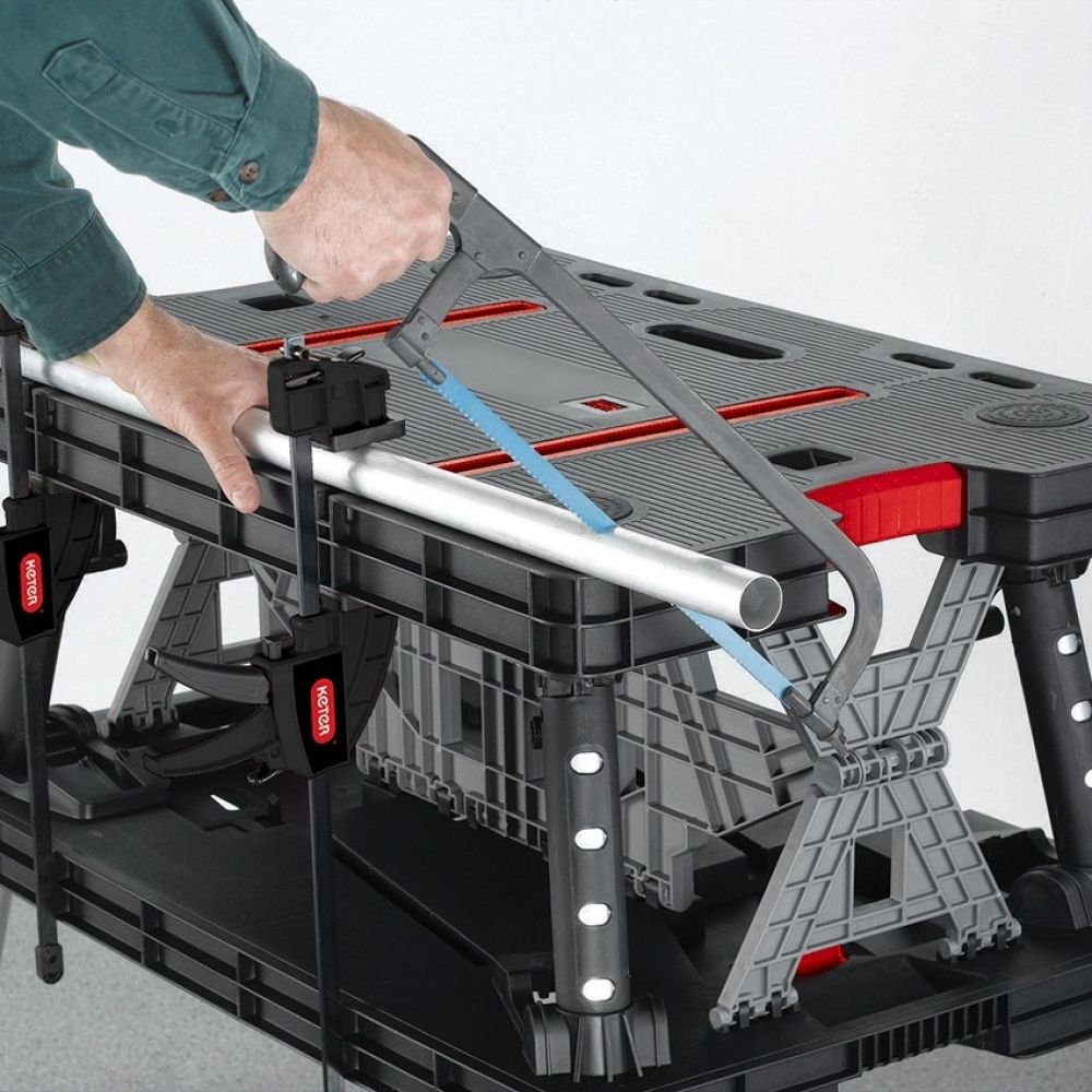Mesa De Ferramentas Dobrável Portatil 17182239 Keter