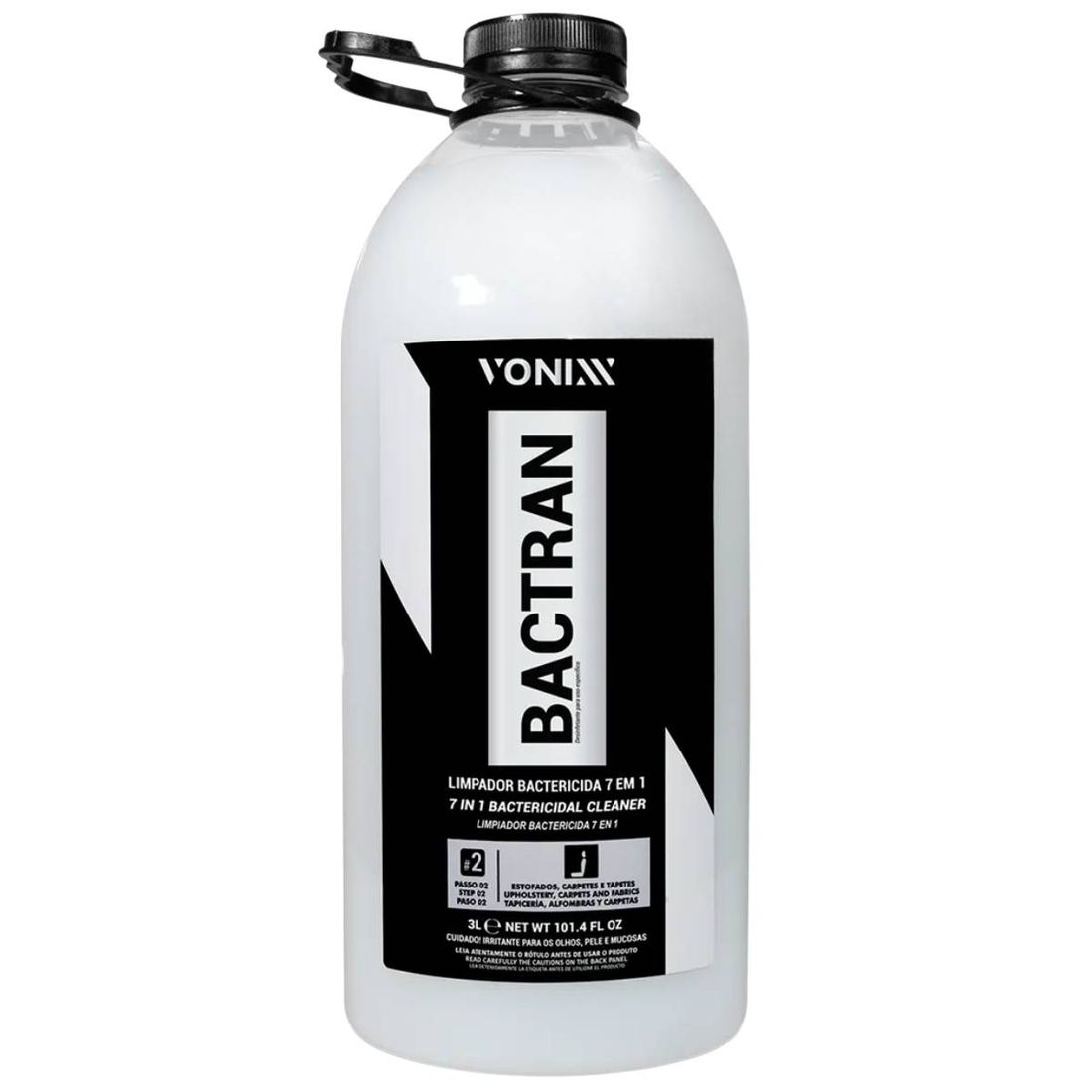 Limpador Ultra Concentrado Estofados Vonixx Bactran 3L