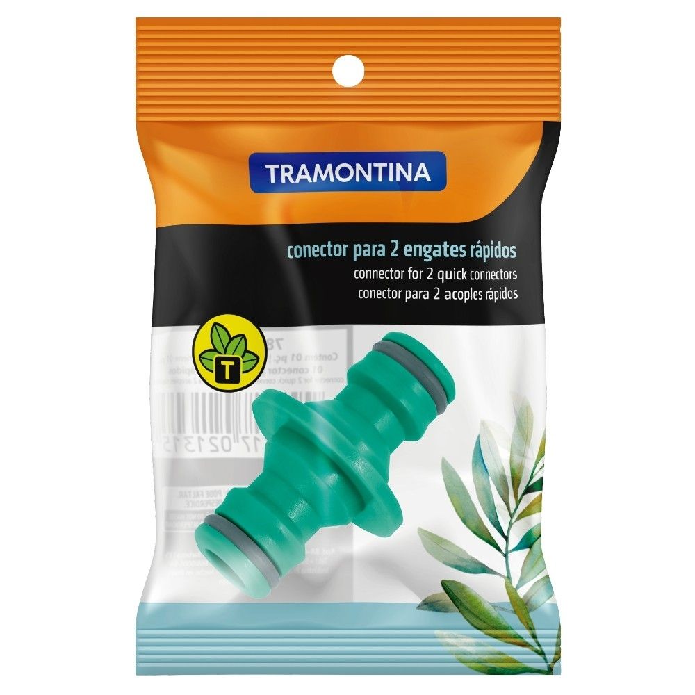 Conector Emenda Engate Rápido Mangueira Jardim Tramontina 78503/500-78503/000