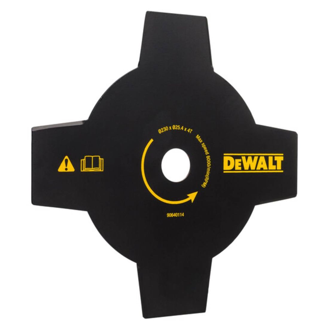 LÂMINA ROÇADEIRA 4 PONTAS 230MM DEWALT LÂMINA ROÇADEIRA 4 PONTAS 230MM DEWALT