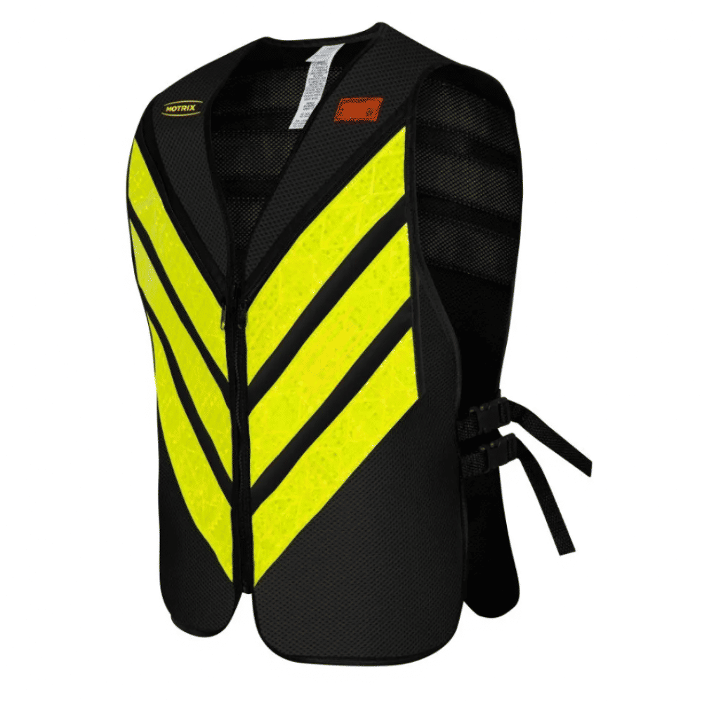 Colete Refletivo Preto Tamanho GG Motrix PT001GG