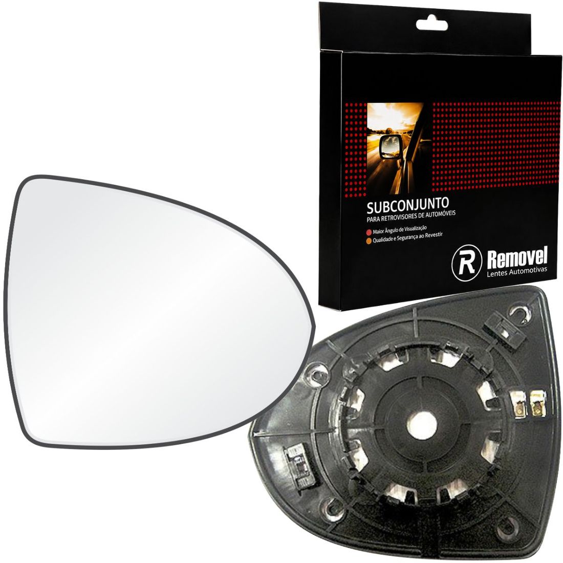 Lente Retrovisor Direito Sportage 2013 A 2019 (Térmico)