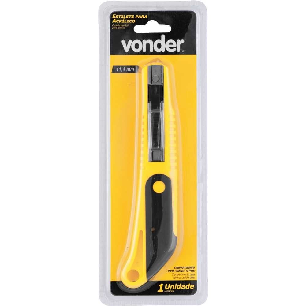 Estilete Cortador Acrilico - Vonder