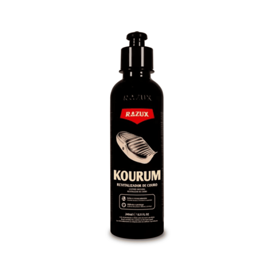 Revitalizador de Couro Razux  Kourum 240ml