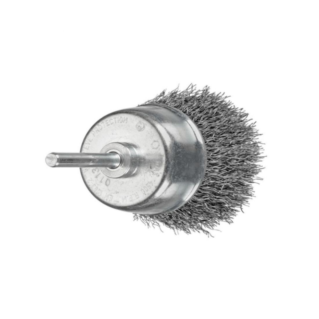 Escova Aço Ondulado Tipo Copo 50mm Haste 1/4" 600821 Pequi