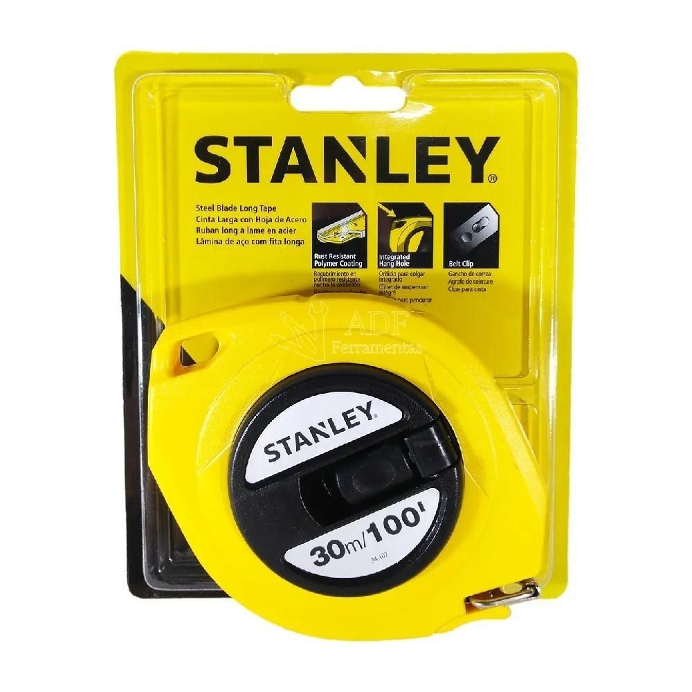 Trena Aço Longa 30m 34-107S Stanley Trena Aço Longa 30m 34-107S Stanley