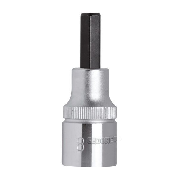 Chave Soquete Gedore RED Hexagonal (Allen) 17mm Encaixe 1/2