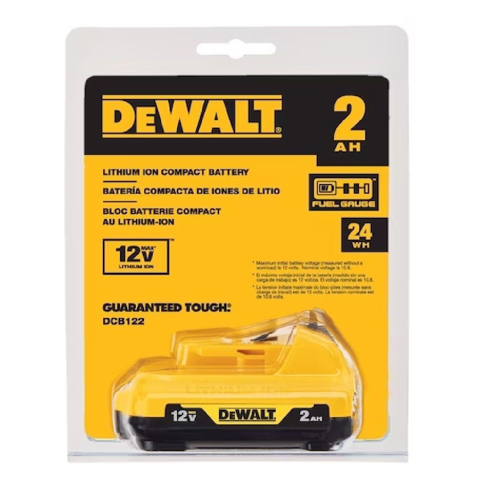 Bateria 12V Max Lithium ION 2Ah DCB122 DeWalt Bateria 12V Max Lithium ION 2Ah DCB122 DeWalt
