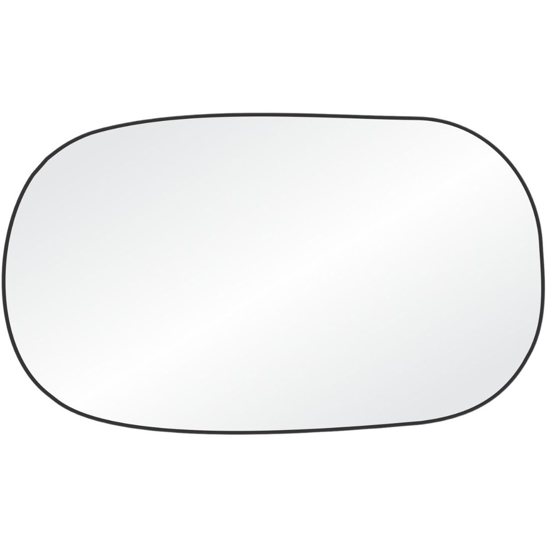 Lente Retrovisor Direito Ford Ka 1996 A 2008 (Modelo Metagal)