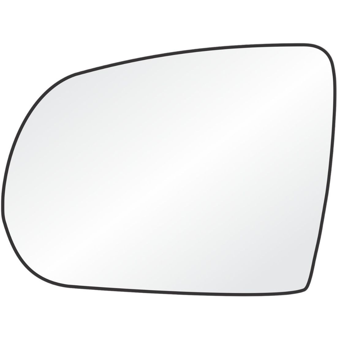 Lente Retrovisor Esquerdo Fiat Toro 2016 Em Diante