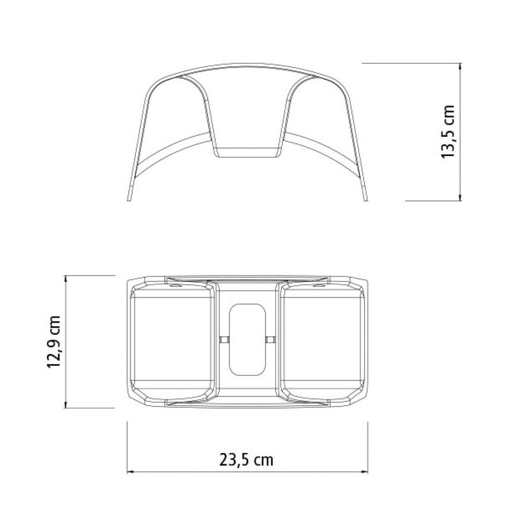 Suporte Plástico Mangueira de Jardim Tramontina 78591/000