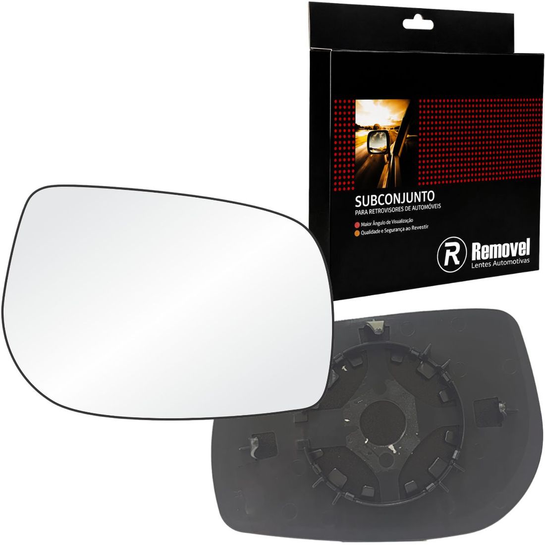 Lente Retrovisor Direito Toyota Etios 2012 A 2014