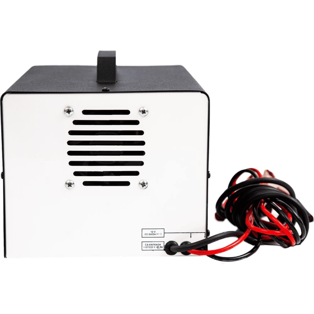 Carregador Baterias 12v 80Ah C/Display Flach F80 Carregador Baterias 12v 80Ah C/Display Flach F80