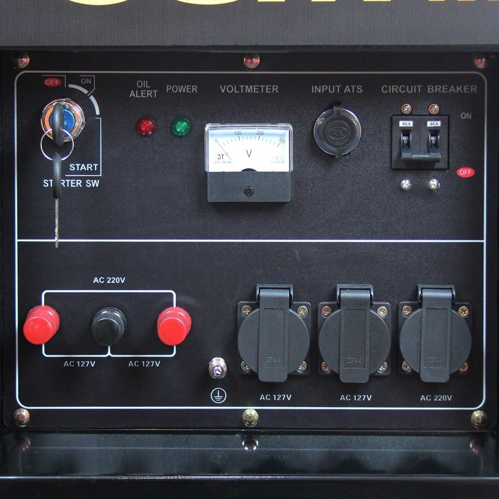 Gerador Diesel 11 kVA Monofásico 110/220V - CSM GMD12000E
