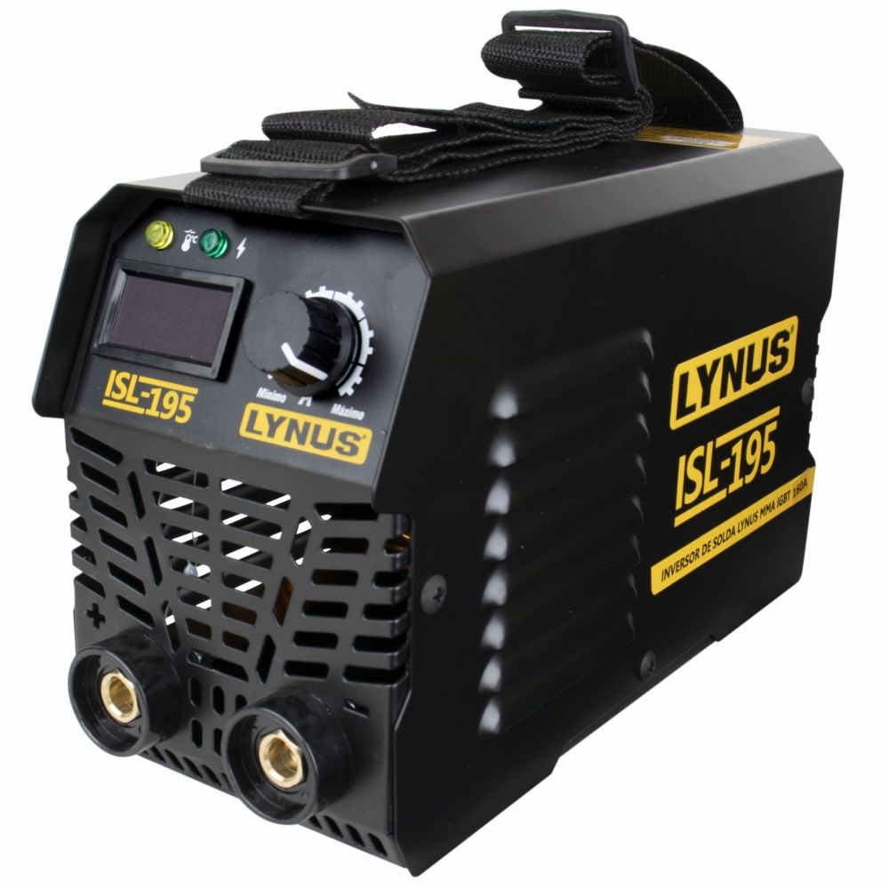 Inversor Solda Elétrica MMA 160A 220V Lynus ISL-195S