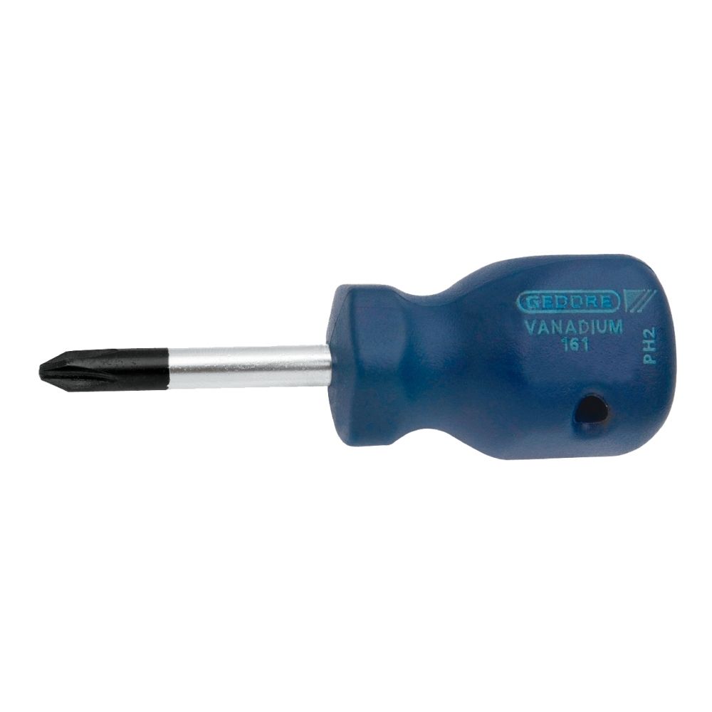Chave Fenda Cruzada (Phillips) Gedore G 161 - 1/4 x 1.1/2 Tipo Toco