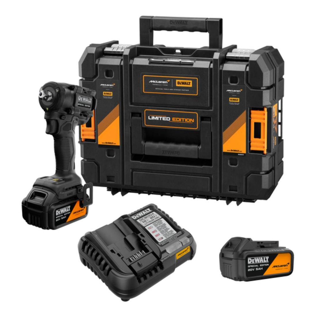 Chave De Impacto Atomic McLaren DeWalt 1/2" 2 Bat Chave De Impacto Atomic McLaren DeWalt 1/2" 2 Bat
