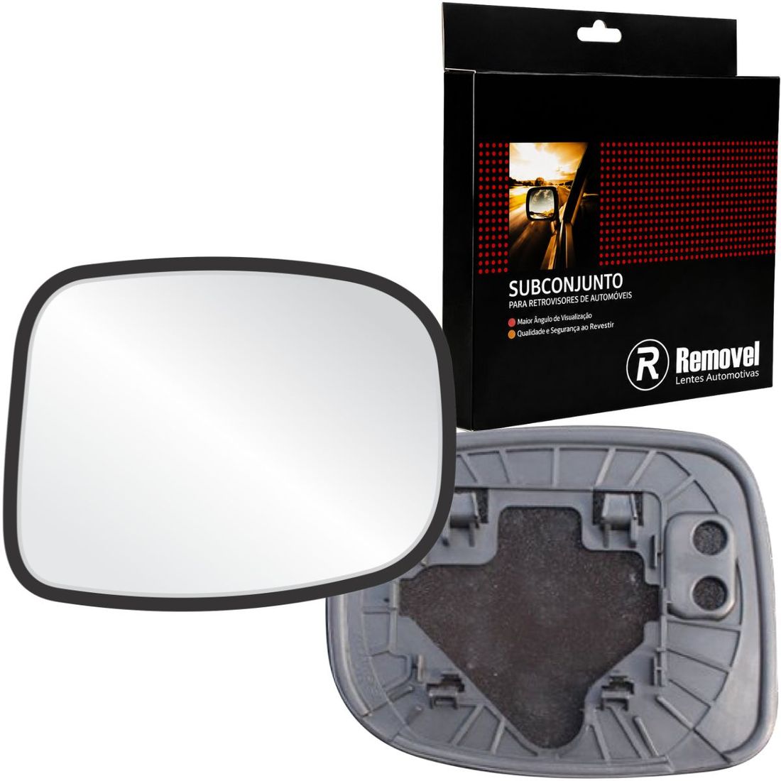 Lente Retrovisor Direito Honda Civic 2012 A 2017